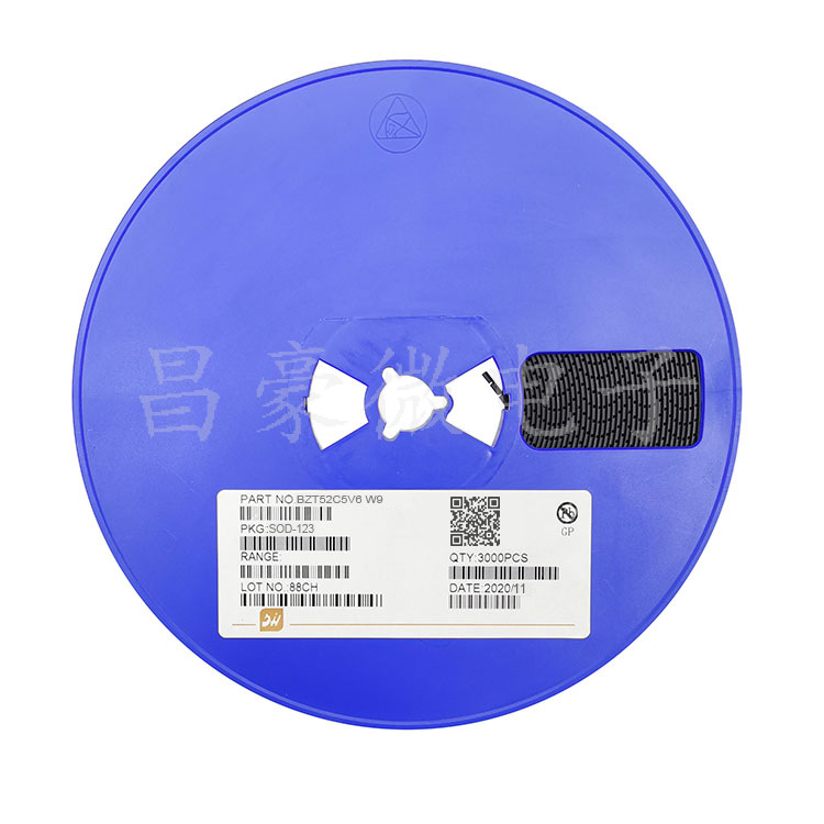 贴片稳压二极管BZT52C5V6 W9 SOD-123封装 真正源头工厂 质量保障