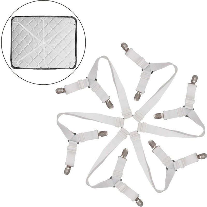 6-piece-bed-sheet-fastener-anti-slip-mattress-clip-fixed-buckle-bed-skirt-fixing-clamp-elastic-band-sheet-clip-storage-tool 6-piece-bed-sheet-fastener-anti-slip-mattress-clip-fixed-buckle-bed-skirt-fixing-clamp-elastic-band-sheet-clip-storage-tool