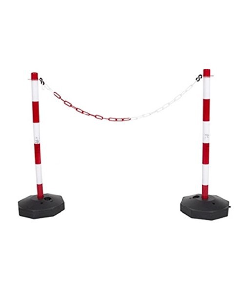 厂家直销  警示柱 红白桩 塑料管分道柱  防护柱