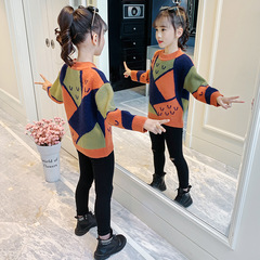 Children's Sweater 2024 New Trendy Winter Spring Autumn Fashion Knitted Turtleneck Top for Toddlers and Big Kids Outerwear