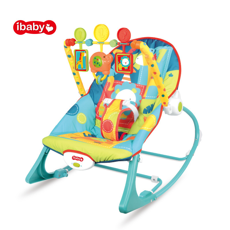 Silla Mecedora Infantil Transfronteriza YRB, Silla de Descanso para Bebés, Cuna, Silla con Música, Vibración e Inercia