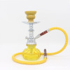 Factory direct selling Arabian water cigarettes full set of bar trumpet shiSHA single double -tube water cigarette pot glass cigarette pot