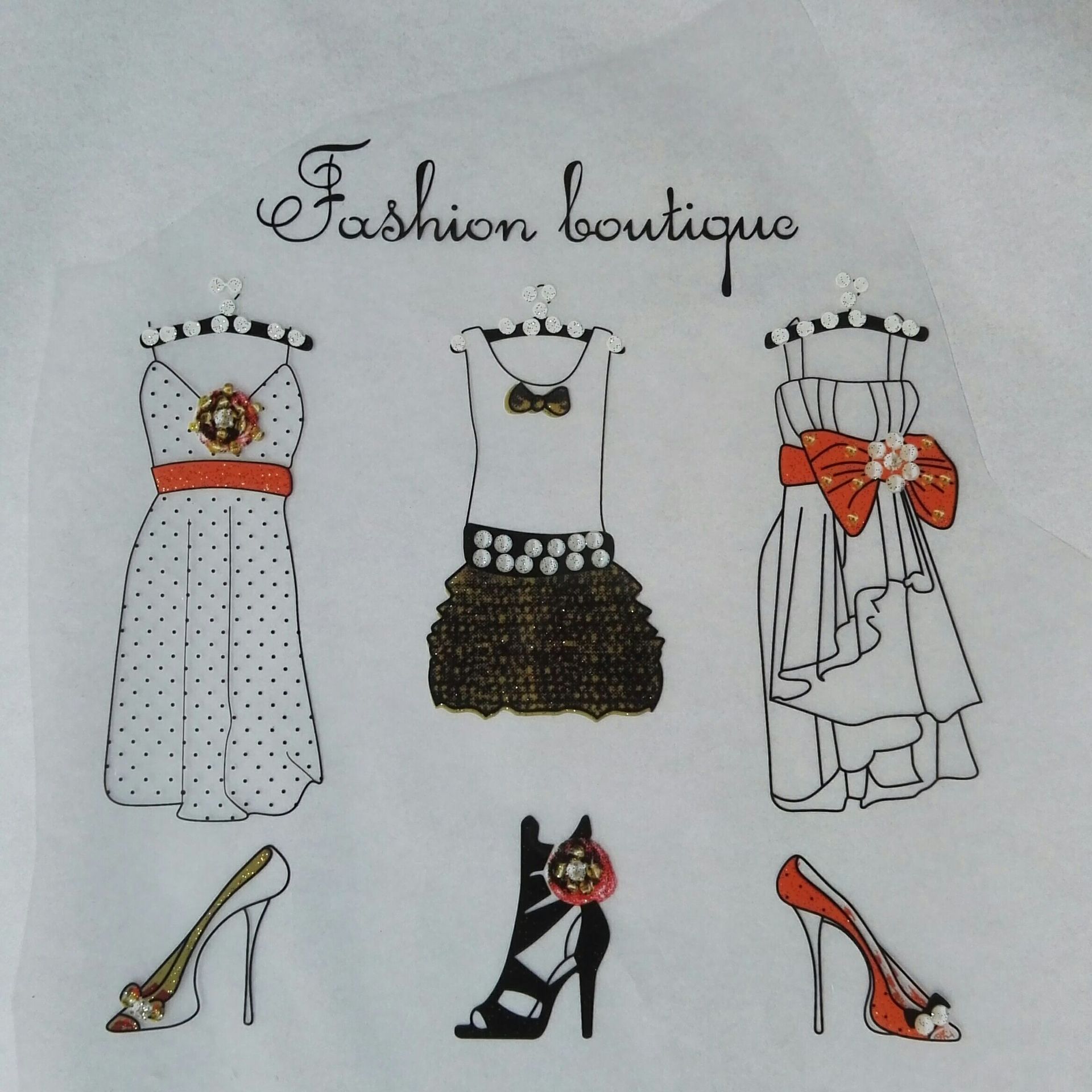 厂家服装烫画 广告衫烫画 T恤衫烫画烫图 女装烫画 时尚烫画烫图