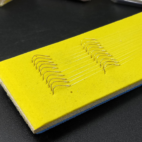 Manufacturer tied sub-line 50cm finished fishhook foam board double hook tied fishing line double hook fishing gear wholesale