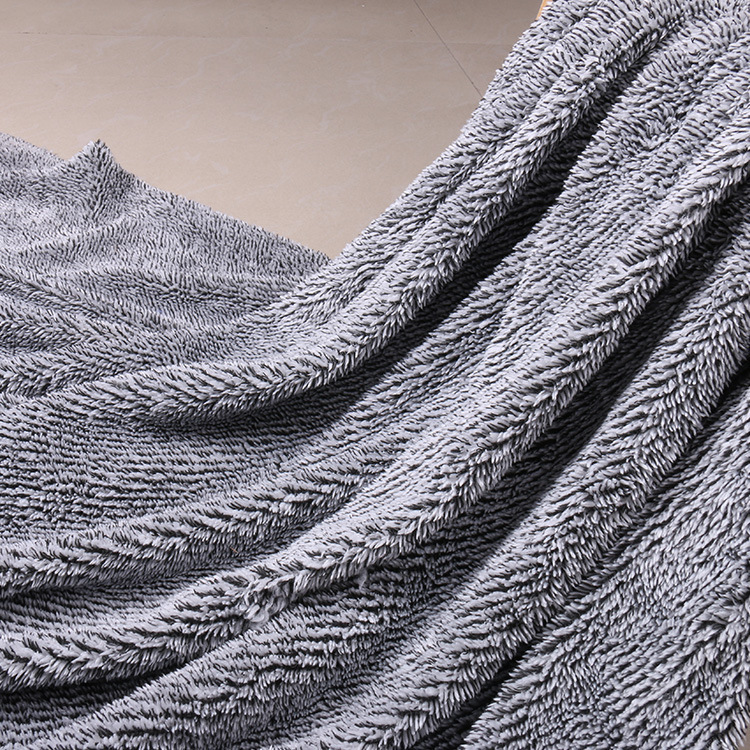 厂家直供全涤纶双面阳离子北极绒面料 秋冬保暖睡衣玩具面料