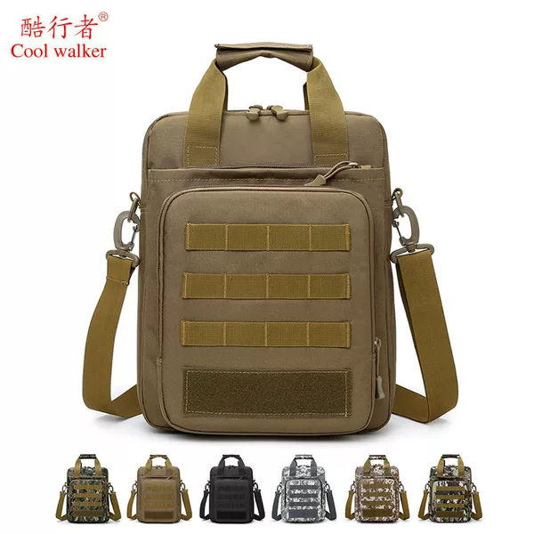 【Hot-Selling Thousands of Units】Outdoor Waterproof Crossbody Bag, Multifunctional Tactical Large-Capacity Trendy Laptop Bag