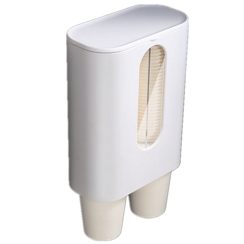 Household disposable cup holder automatic cup taker water dispenser water cup holder punch-free paper cup storage rack
