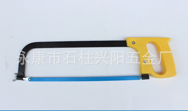 塑柄扁钢锯架  钢锯架  厂家直销锯条重型专业级钢制镀锌