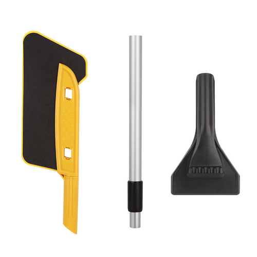 Car three-in-one snow shovel for car EVA snow shovel sponge telescopic snow brush aluminum alloy deicing shovel snow sweeping tool