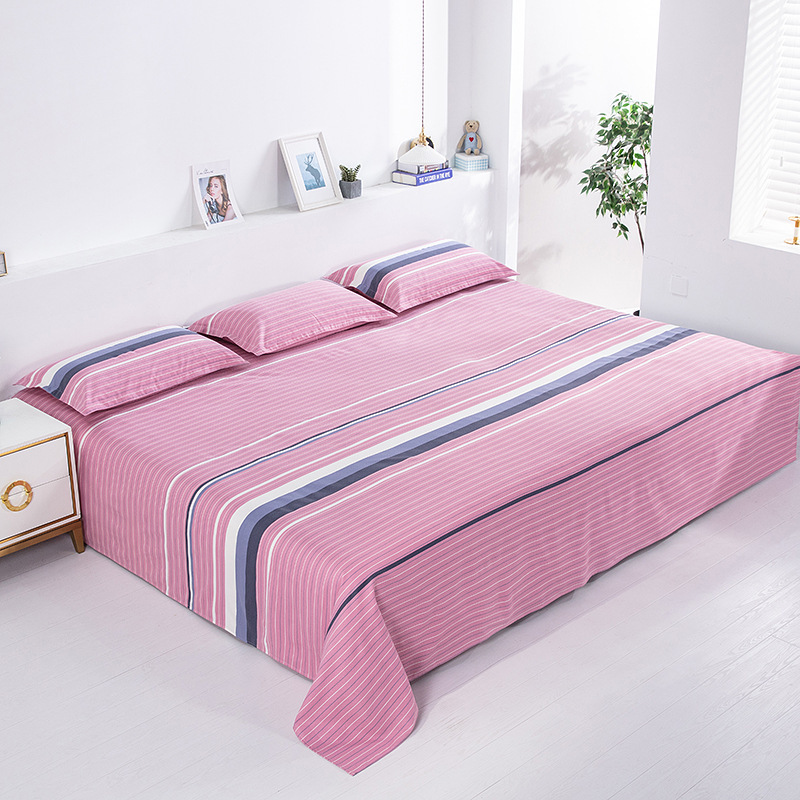 Wholesale cotton twill thickened brushed quilt single tatami single piece Kang single oversized widened lengthened double bed sheet