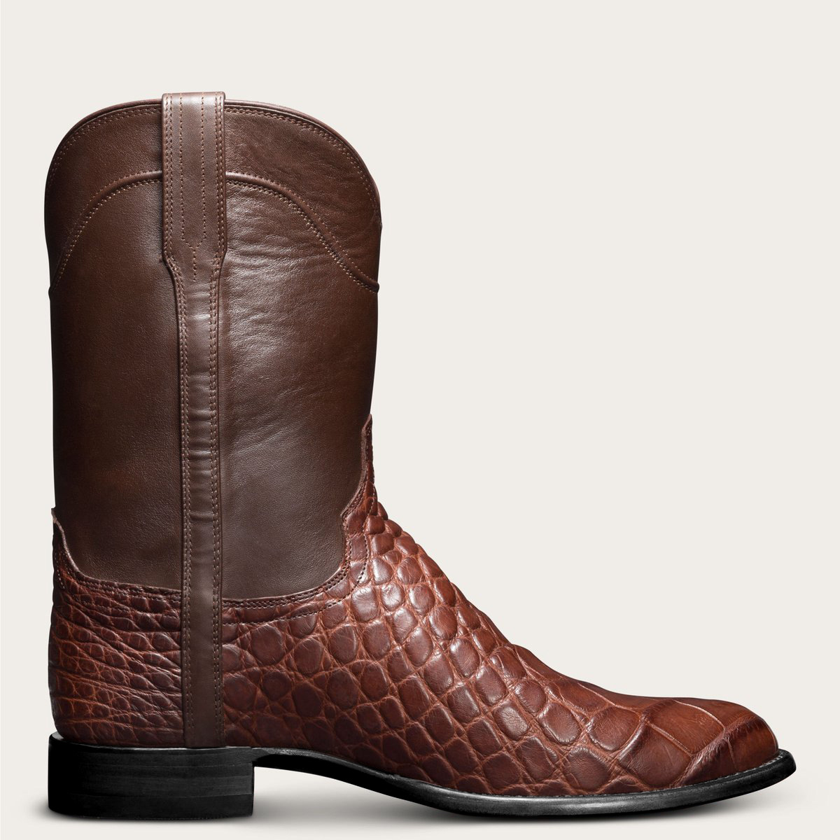 Vintage férfi csizma Alligator Western cowboy férfi cipő 48-as méret felett_voghion.com