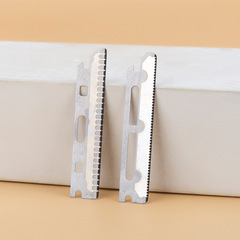 10 pieces of cosmetic brow blade, wide spacing micro-micro brow blade, stainless steel blade eyebrow razor wholesale