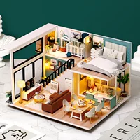 Comfortable hut, constructor, minifigure, house, DIY house, Birthday gift
