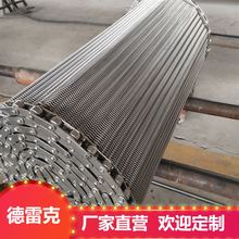 厂家供应不锈钢输送机网带耐高温食品传送链加密型人字型网带链网