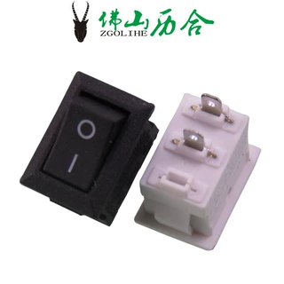 历合供应两脚船型短脚铜脚10*15迷你型小风扇照明电源开关RS601HL