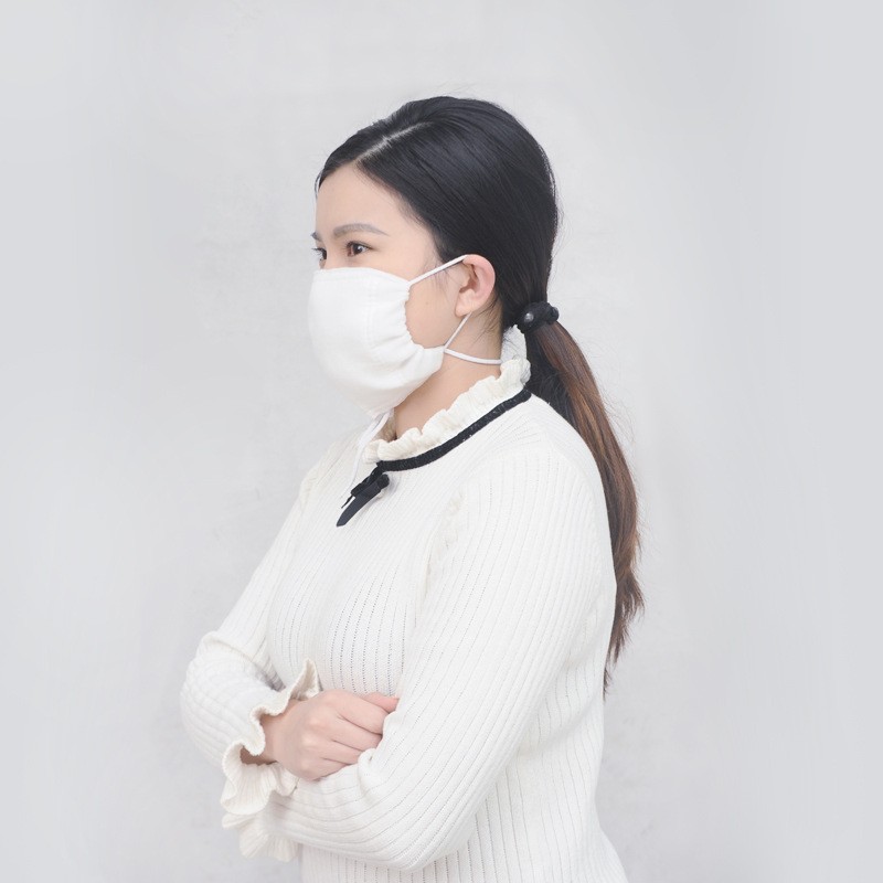 24层头戴式脱脂纱布口罩男女劳保可清洗加厚工业防粉尘白棉纱口罩