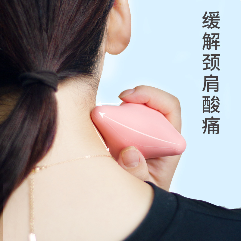 Ventas directas de fábrica de cuatro esquinas Bola de fascia Bola de masaje pie cuello hombro punto de acupuntura masaje relajación muscular cuatro esquinas masajeador