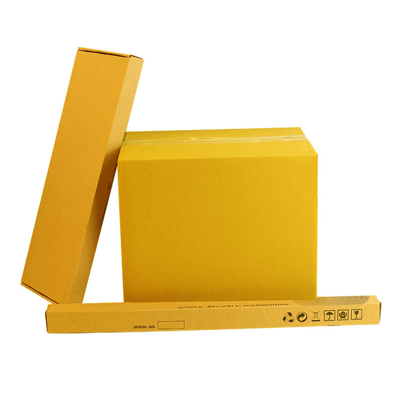 箱博士厂家设计制作新型环保黄色牛皮纸箱工厂直销品质保证