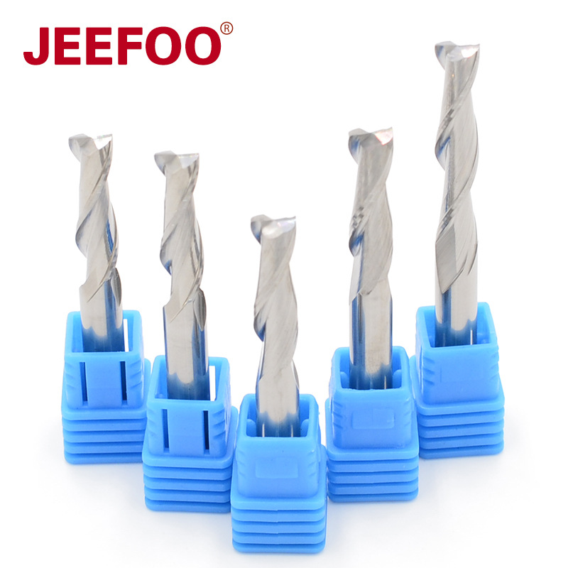 杰峰6毫米雕刻刀双刃螺旋铣刀专用电脑数控雕刻机刀具雕刻机刀GJ