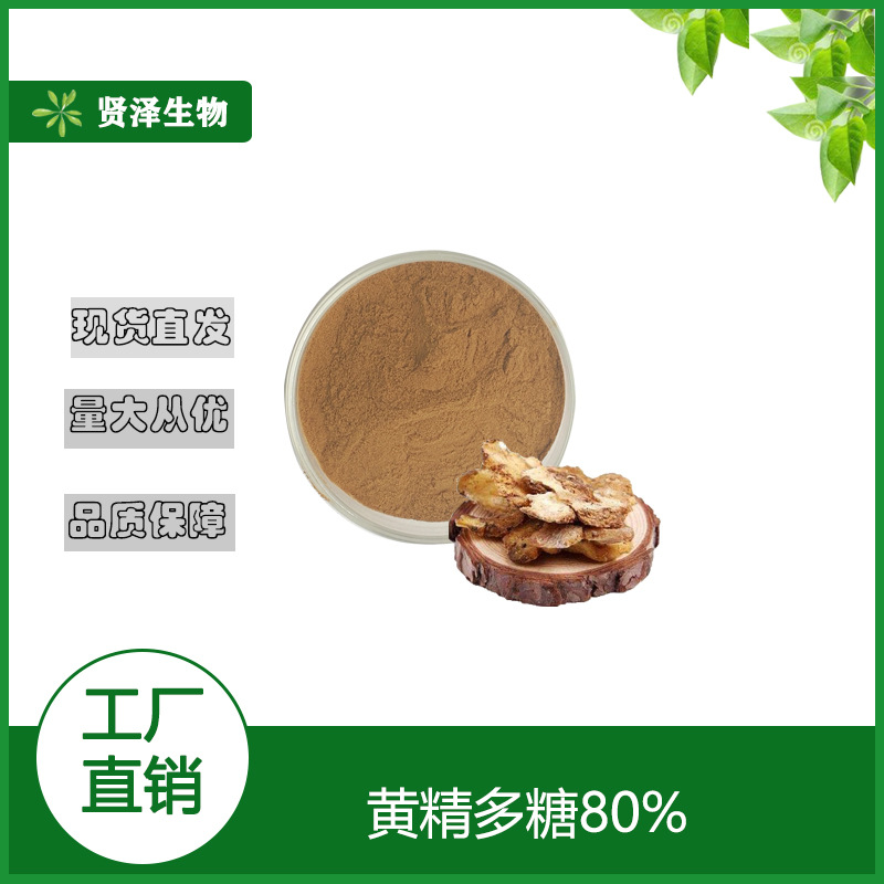 黄精多糖80%  黄精提取物 速溶黄精粉  黄精植物萃取 现货供应