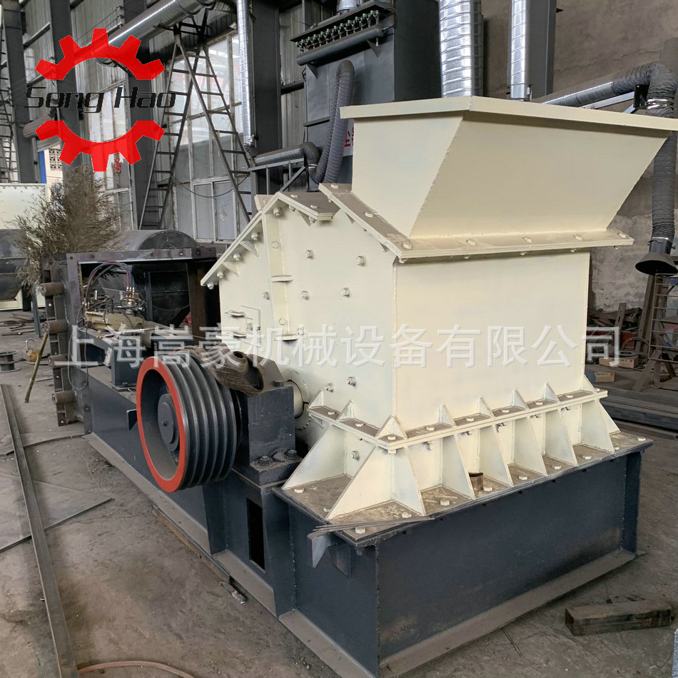 河卵石花岗岩打砂机PCX0808反击式细碎机开箱制砂机碎石多料通用