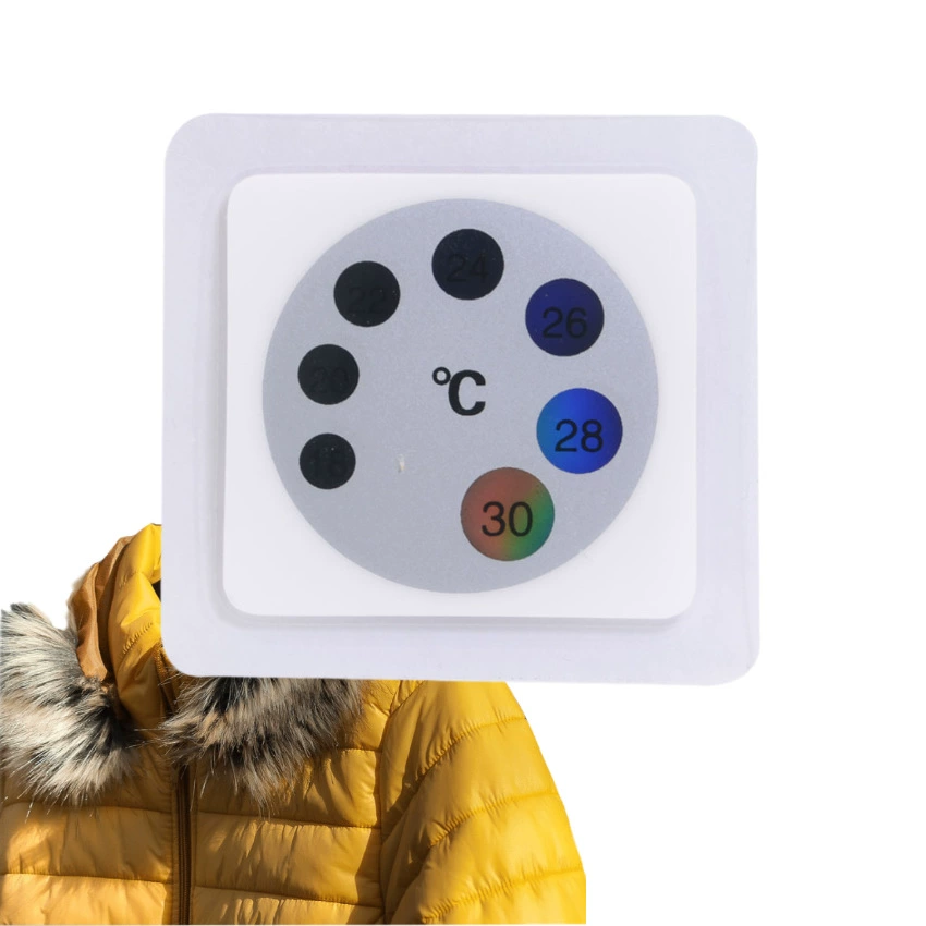 Поставка одежды термометр вставить LCD цвет одежды термометр одежда термометр аксессуары термометр