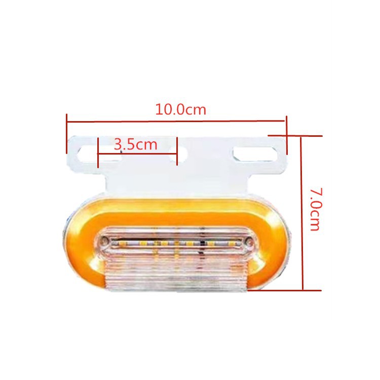 Luz lateral LED para camión, señal de ancho y suelo, exportación transfronteriza