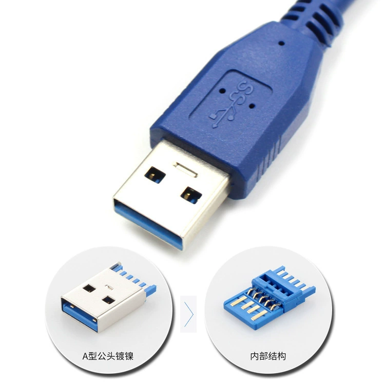 USB3.0 удлинительный кабель, высокоскоростной кабель передачи данных, USB-удлинитель, кабель USB соединения 1.8 метра