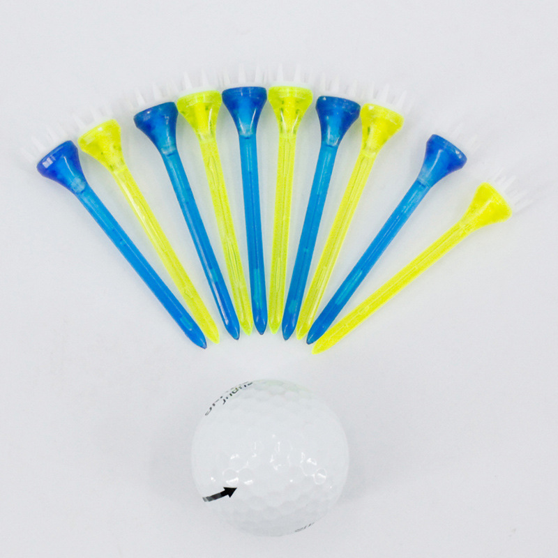FUENTE Venta al por mayor de fábrica de uñas de golf en forma de corona multicolor bola de golf de uñas de Golf tee Venta caliente transfronteriza