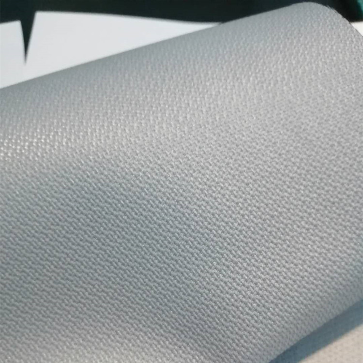 灰色硅胶布 阀门保温套用高温布 不易酸碱腐蚀 强度高易 裁剪憎水