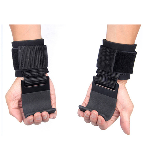 Fitness weightlifting palm protector pull-up wrist hook horizontal bar sports equipment strength training non-stretching hand assist hook