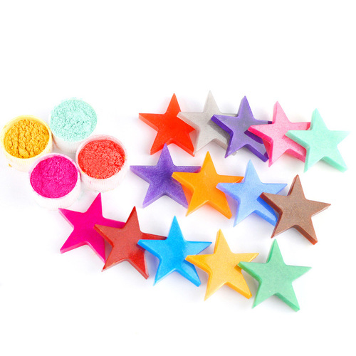 Floral DIY crystal mud material color pearlescent powder glue fantasy color pigment mermaid glitter powder mica powder pigment