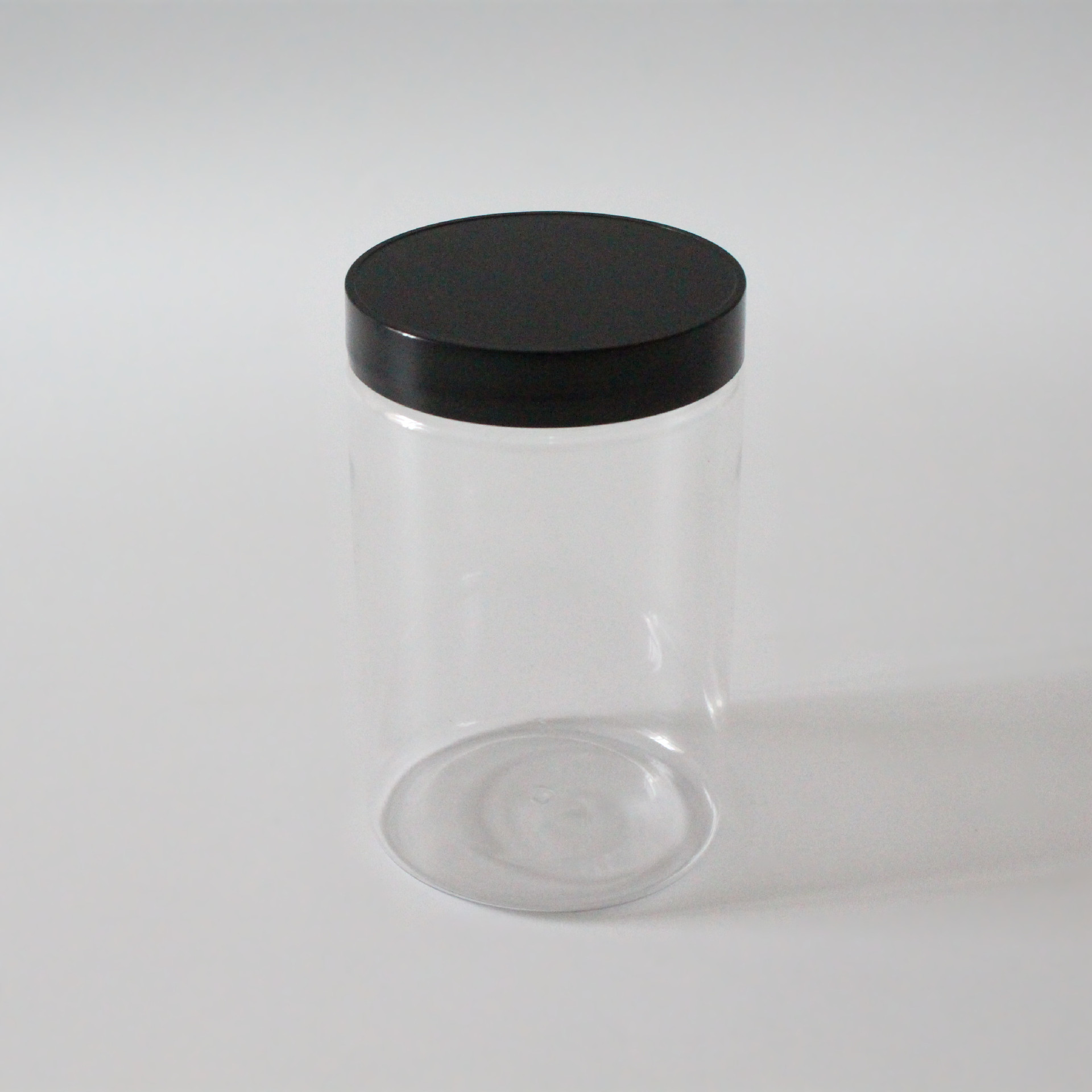 坚果花茶食品密封包装罐PET透明塑料瓶易拉罐广口瓶子