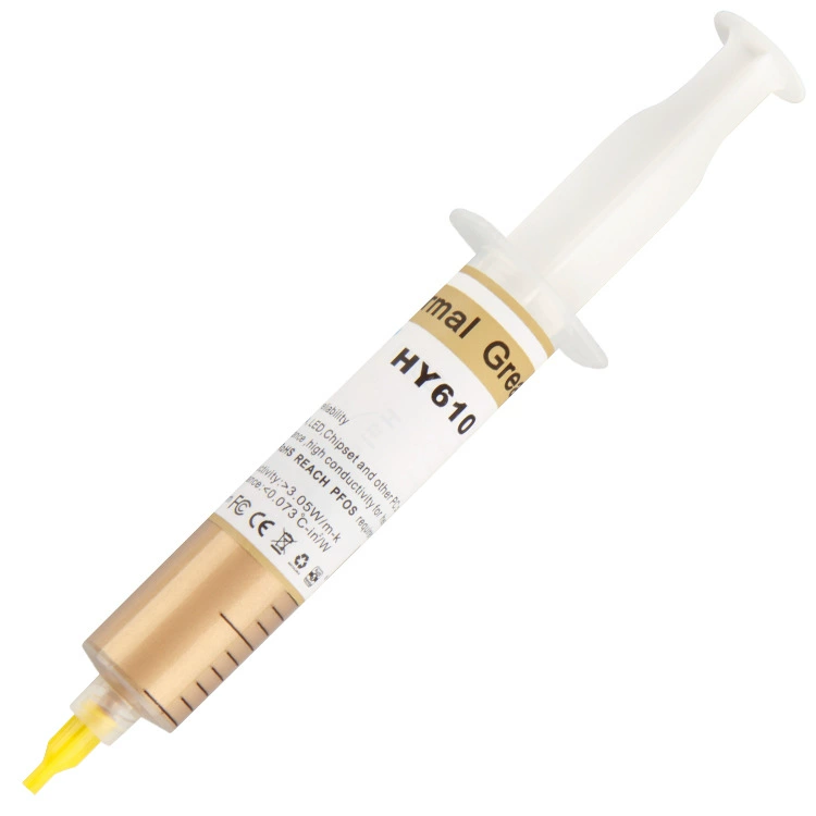 Large -supported syringe cooling silicon grease laptop desktop computer CPU graphics card chip cream 30g installation 30g