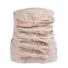 医用纯棉多头腹带绑带胸带 腹部手术后固定带孕妇产后收腹带束缚