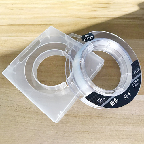 Japanese fluorocarbon line leader line sub-line soft carbon line 100 meters wear-resistant anti-biting main line fishing line wholesale