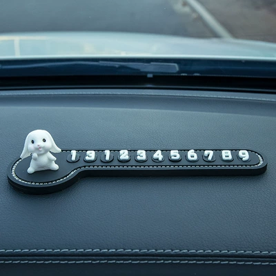 Nömrəli dayanma kartı Number Sticker for Moving Cars, Car-Mounted - lively-rabbit