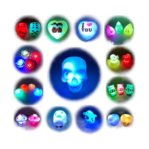 Night market stall ring toy fast flashing colorful night light Yiwu Jianghu product ornaments supply wholesale