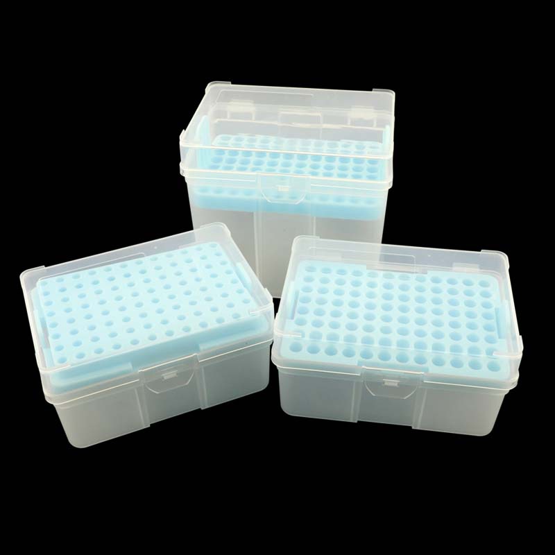 10ul 100ul 200ul 1000ul 1ml加长 96孔 吸头盒枪头盒吸嘴TIP头盒