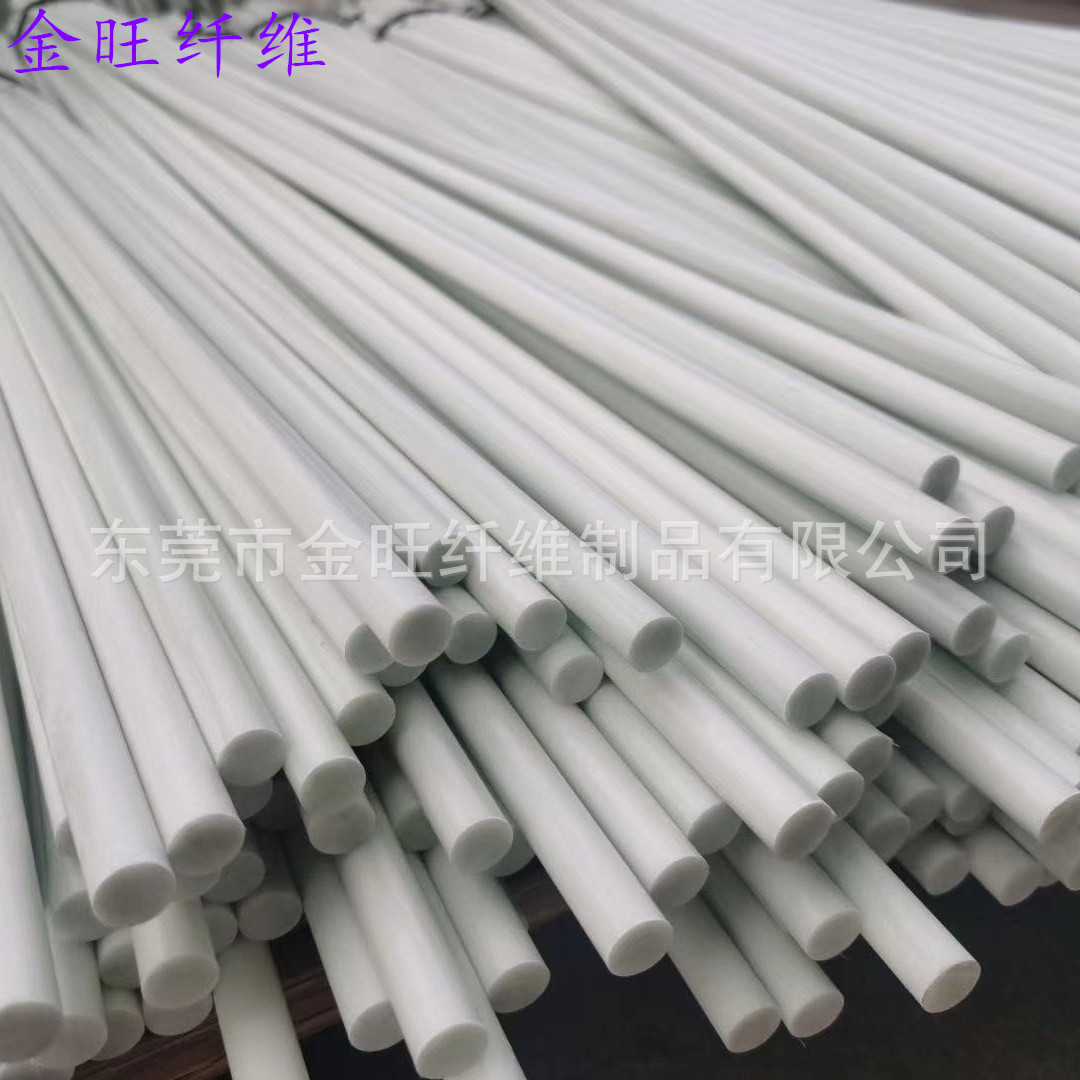 厂家生产直销优质玻璃纤维棒6mm 雨棚用实心棒 高强充玻璃纤维棒