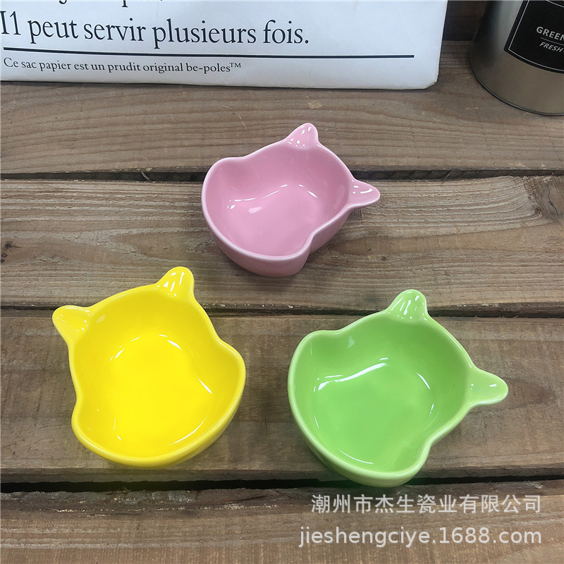Cute Cartoon Winnie the Pooh Ceramic Bowl Mini Salad Pudding Cake Dessert Bowl Wholesale Amazon Same Style