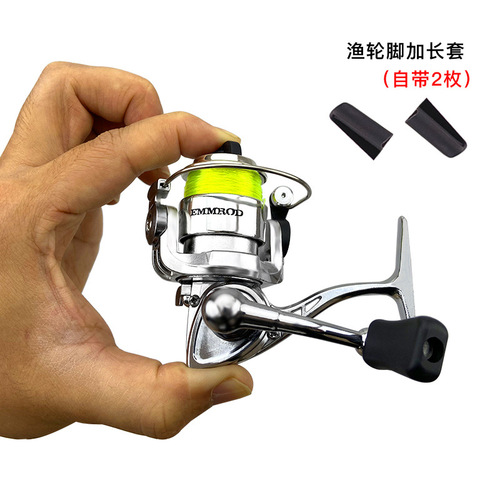 Weihe mini 100 micro-object spinning wheel with fishing line metal body micro-object long-range ice fishing reel pocket fishing reel