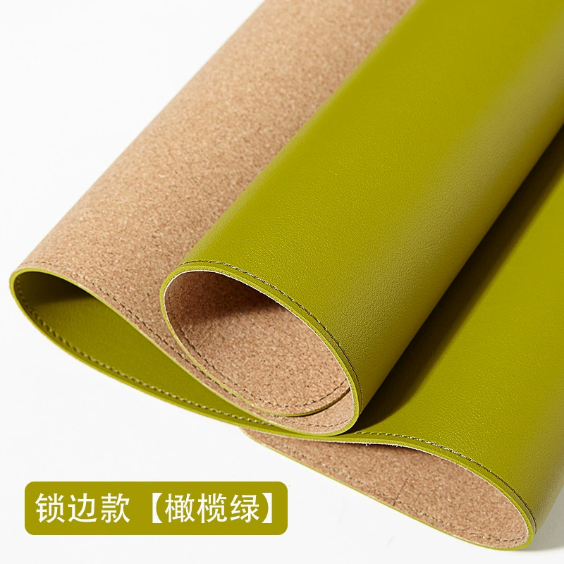 Desk Mat / Table Mouse Pad, Large Double-Sided Surface, Cork-Edge & Multiple Sizes