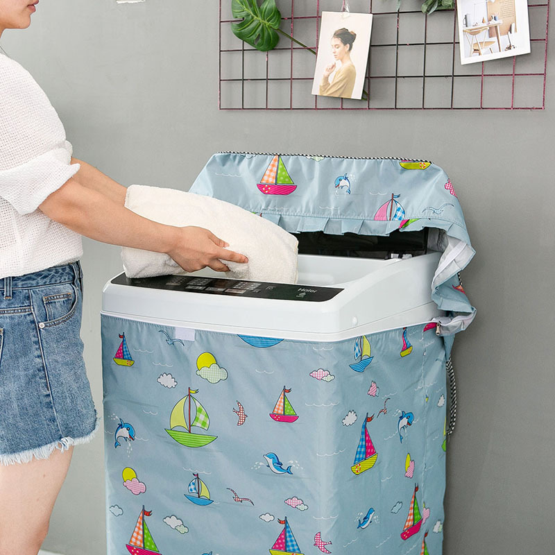 Impulsor lavadora cubierta impermeable cubierta superior protección solar cubierta de polvo tela Oxford cubierta de tela universal entrega al por mayor