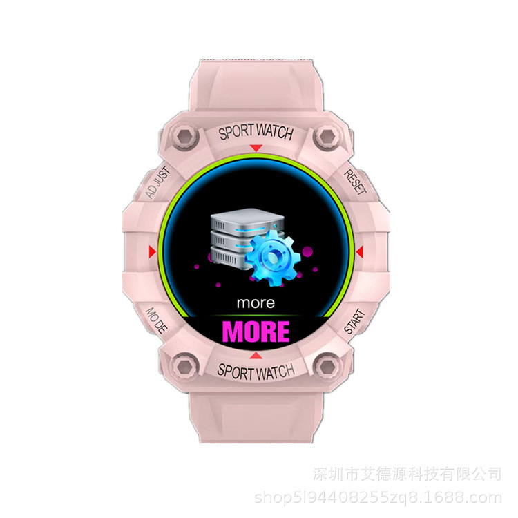 Pulsera inteligente FD68 transfronteriza 1,44 pulgadas Pantalla de frecuencia cardíaca esfigmomanómetro paso salud monitoreo reloj inteligente