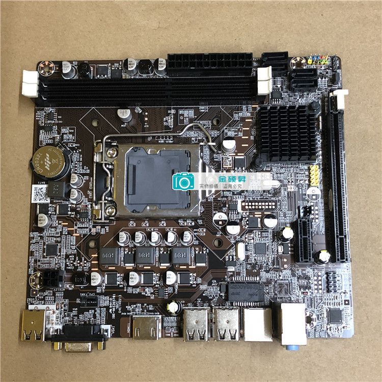 全新台式机主板H61 1155针DDR3电脑主板双核/四核I3 i5等CPU超B75