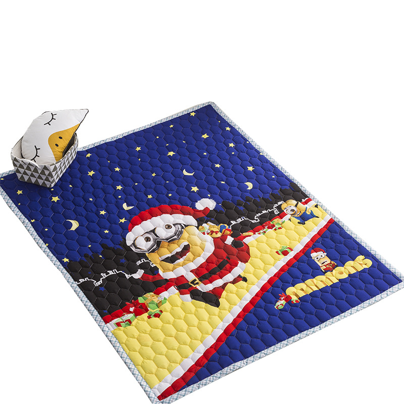 Amazon valla estera engrosada bebé gateando estera de dibujos animados impreso alfombra plegable gateando estera del piso de los niños de fábrica