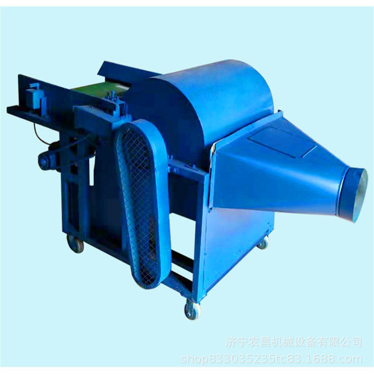 济宁农昌机械设备小型枕芯玩具充棉机厂家 纤维边角料开松充装机