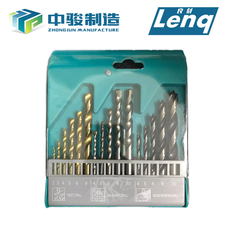 穿墙金属木工混合套装钻水泥墙混凝土混泥土圆柄转头电钻打孔钻头