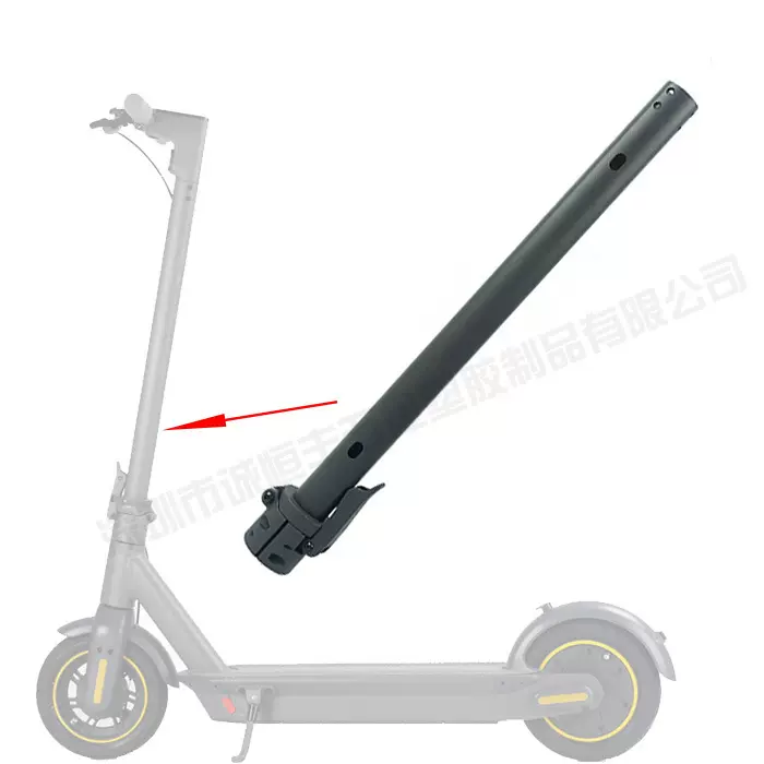 10寸电动滑板车折叠器竖管立杆8.5寸滑板车套件批发 工厂直销